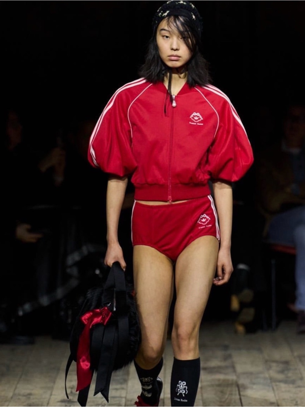 Adidas x Simone Rocha superstar track jacket sz xxs